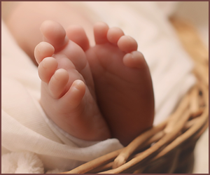 赤ちゃんの足のサイズに合わせて編み物できる